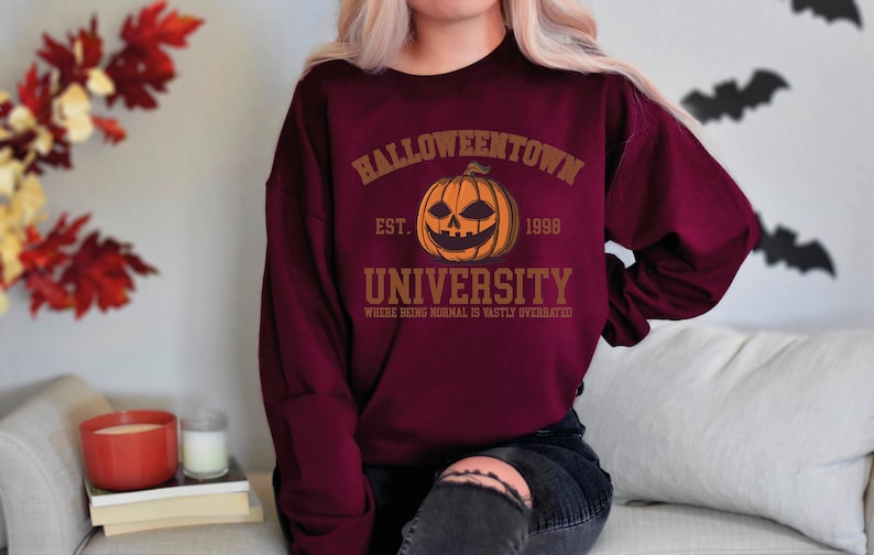 Halloweentown University Pumpkin Sweatshirt