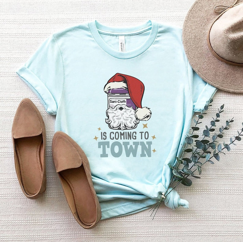 Funny Nurse Christmas T-shirt