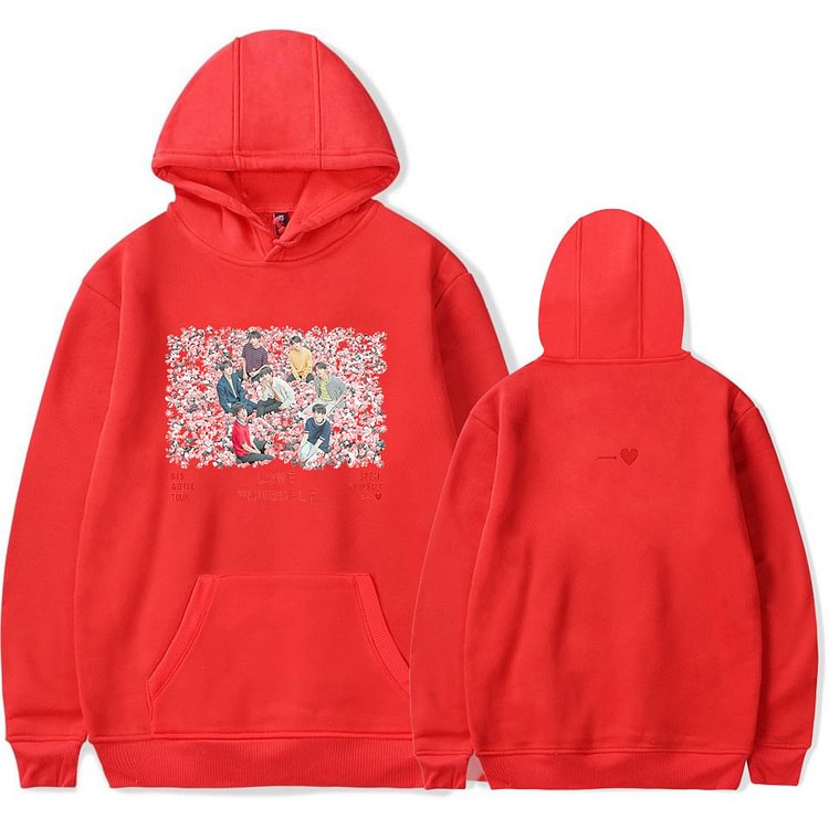 BTS Kpop Bangtan Boys Print Hoodie