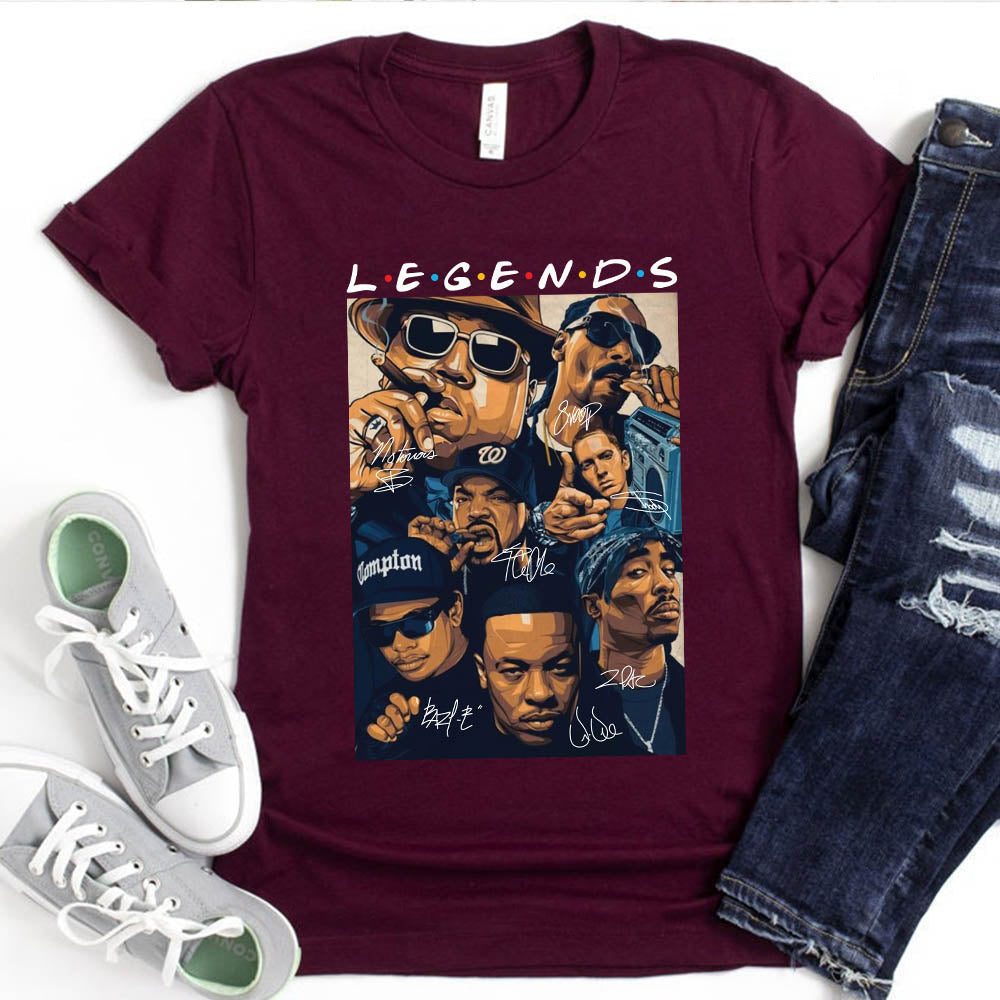 Hip Hop Legends T Shirt