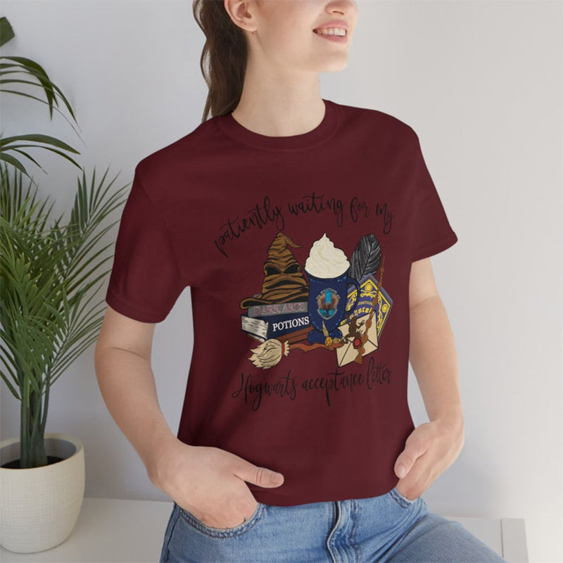 Hogwarts Magical School Cartoon Print T-shirt