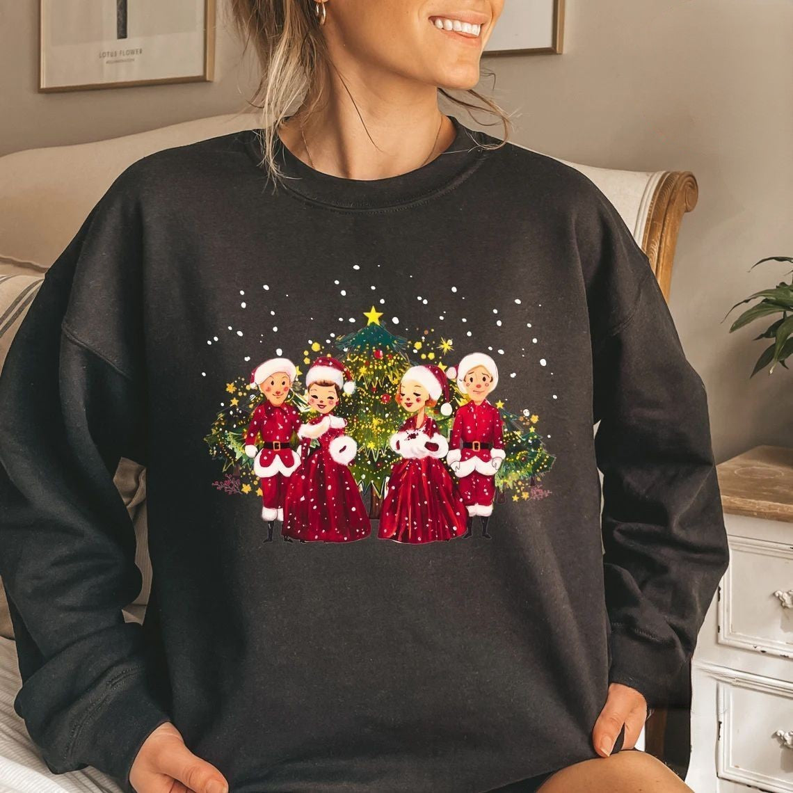 Christmas White Movie 1954 Sweatshirt