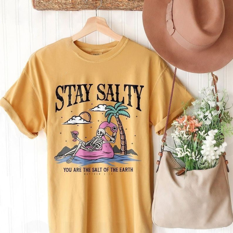 Stay Salty Skeleton T-shirt