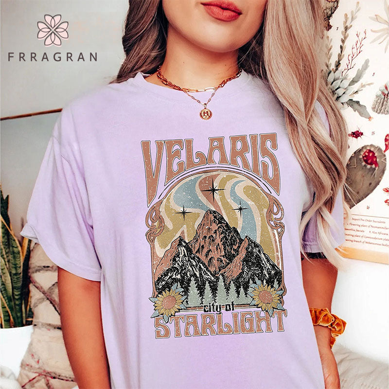 Retro Velaris City Of Starlight T-shirt
