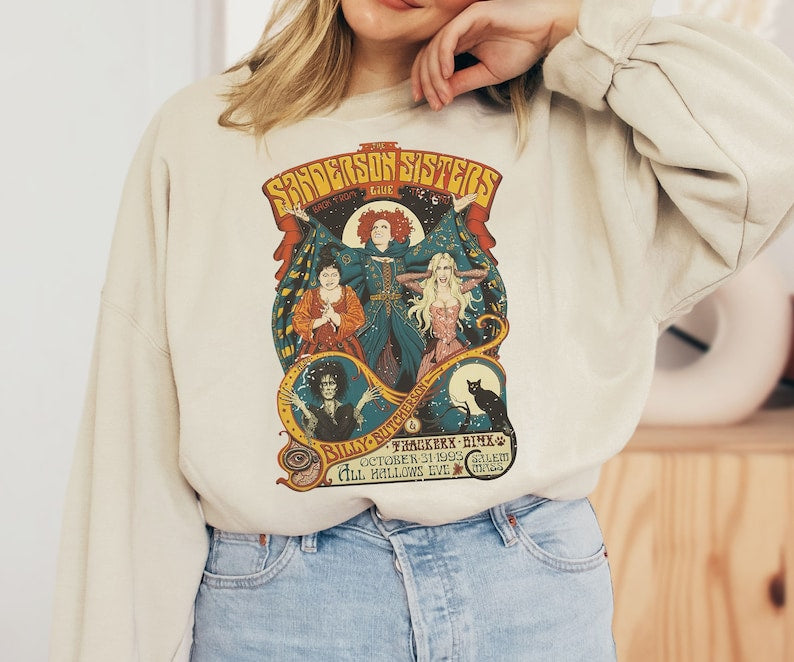Cute Retro Alternative Halloween Sweatshirt