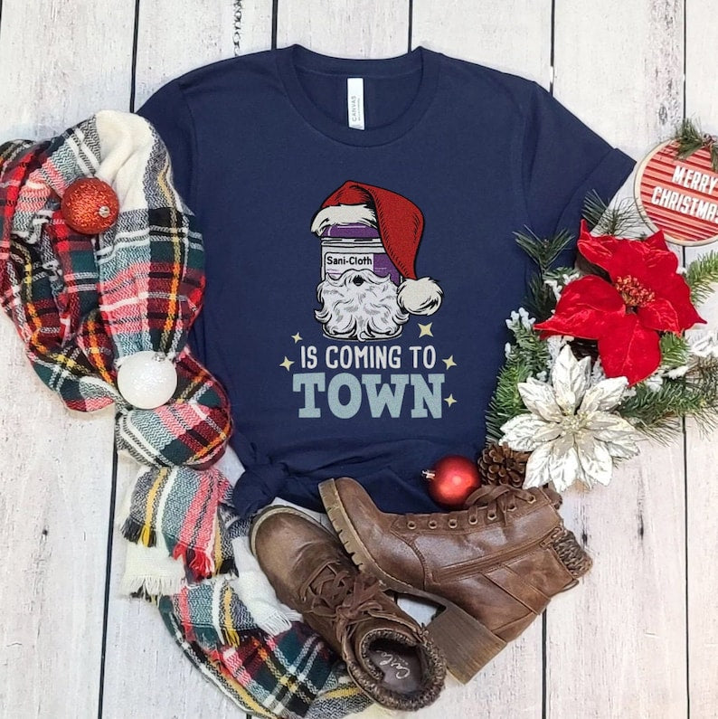 Funny Nurse Christmas T-shirt