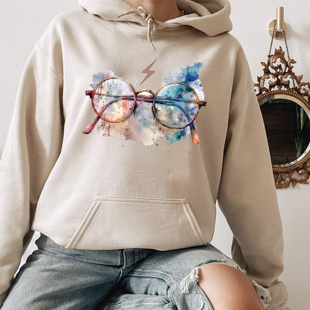 Wizard HP Glasses Magic Hoodie