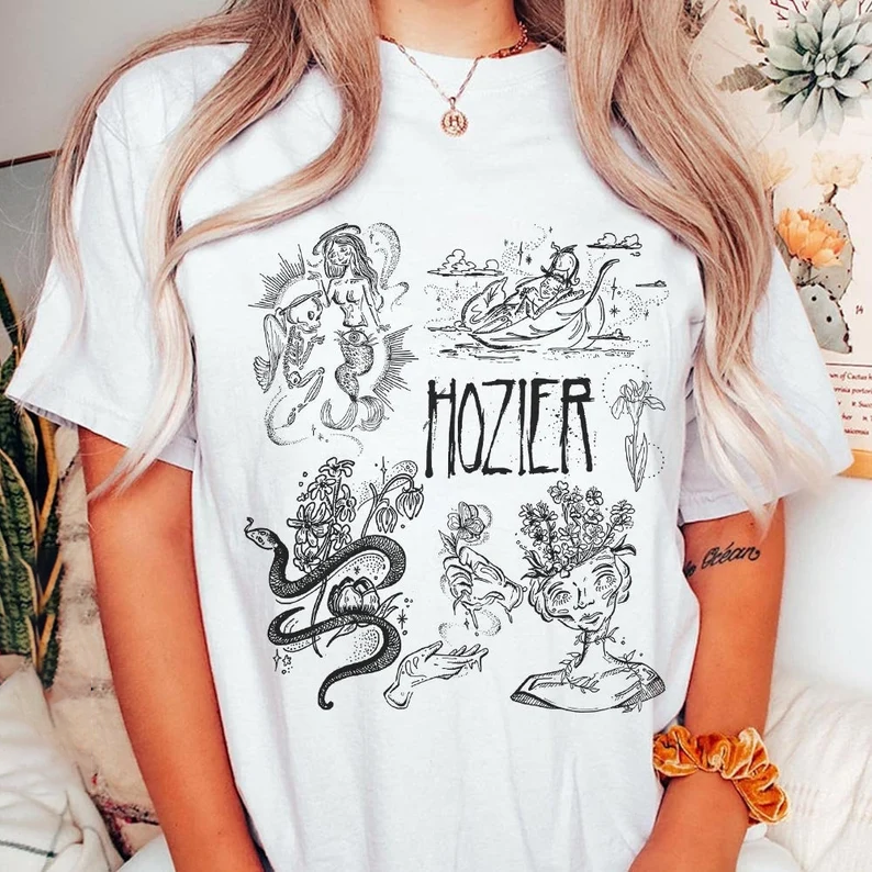 Hozier Doodle Art Shirt