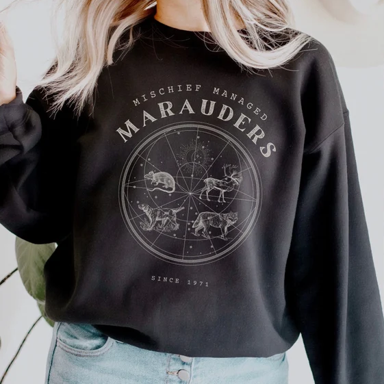 Marauders Wolfstar Crewneck James Potter Sweatshirt