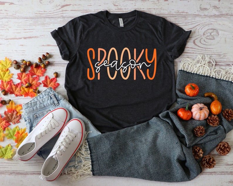 Spooky Halloween Cute and Scary T-shirt