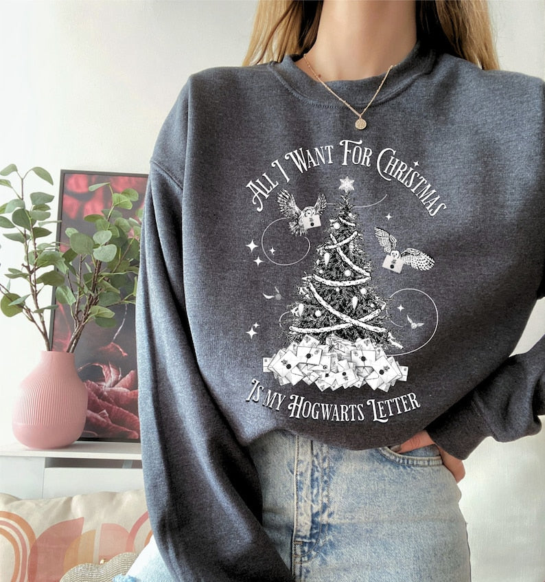 Wizard Christmas Crewneck Sweatshirt