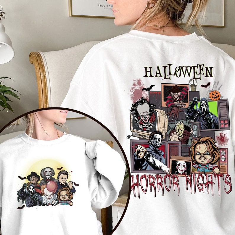 Two-sided Halloween Horror Nights 2023 Sweatshirt