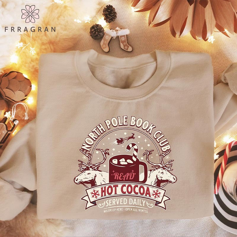 North Pole Book Club Sweatshirt