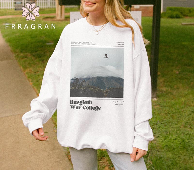 Fourth Wing Crewneck Casual Sweatshirt