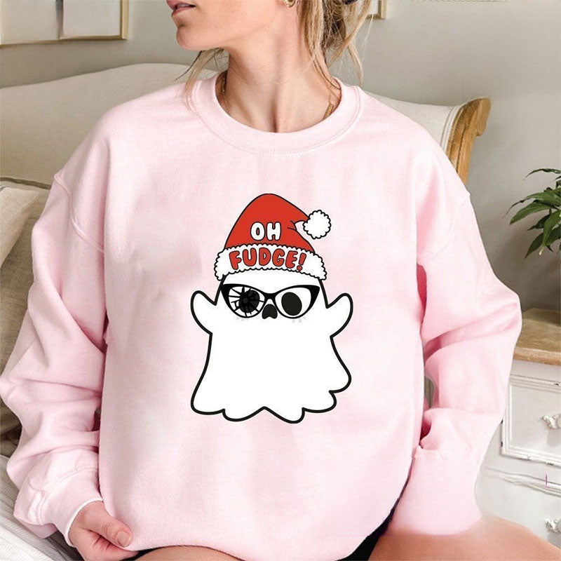 Funny Ghost Christmas Sweatshirt