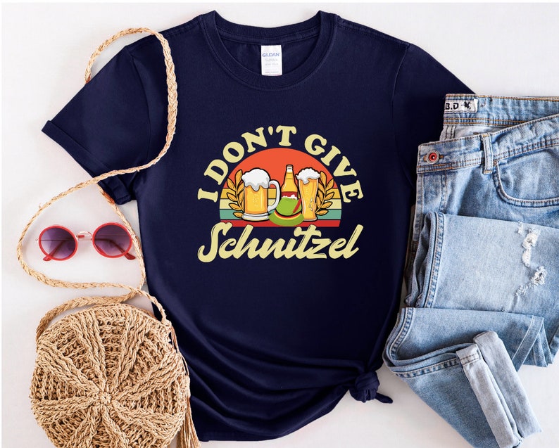 I Don't Give A Schnitzel Oktoberfest Casual T-shirt