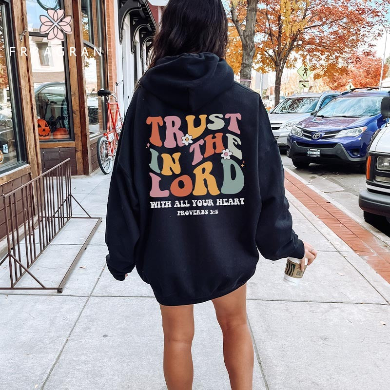 Retro Faith Casual Hoodie
