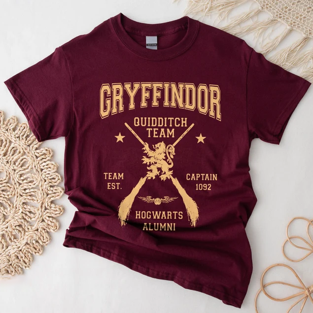 Quidditch Wizard House shirt