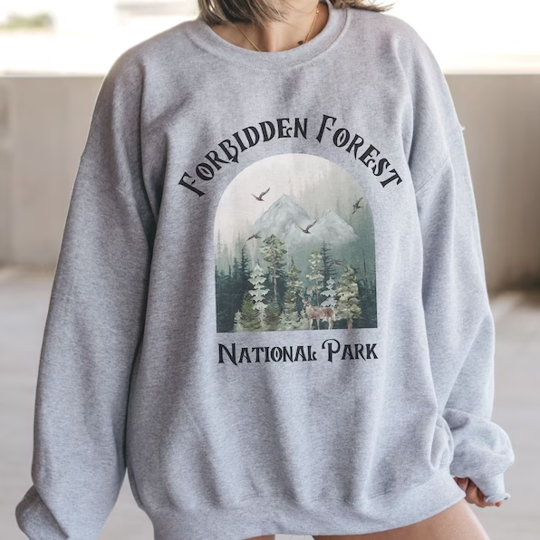 Forbidden Forest Wizard Sweatshirt National Park Shirt