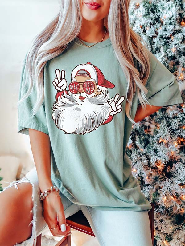 Santa Claus Funny Christmas T-shirt