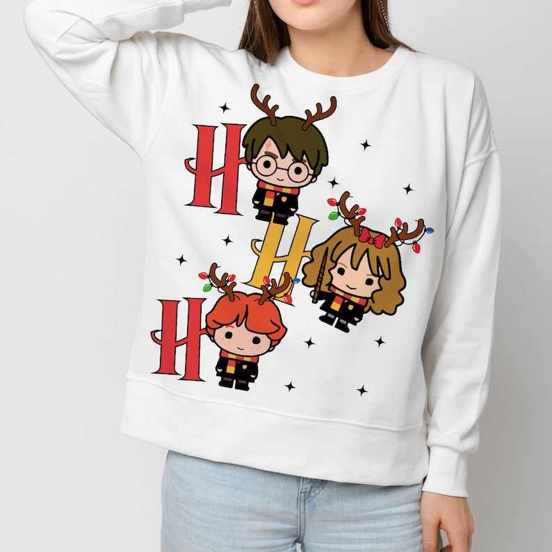 Ho Ho Ho Christmas Magic Wizard Sweatshirt