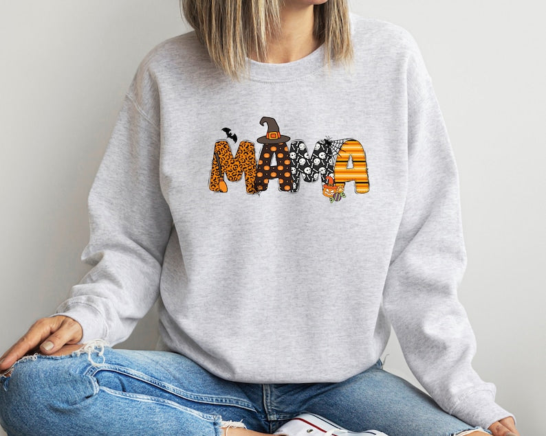 Mama Halloween Sweatshirt